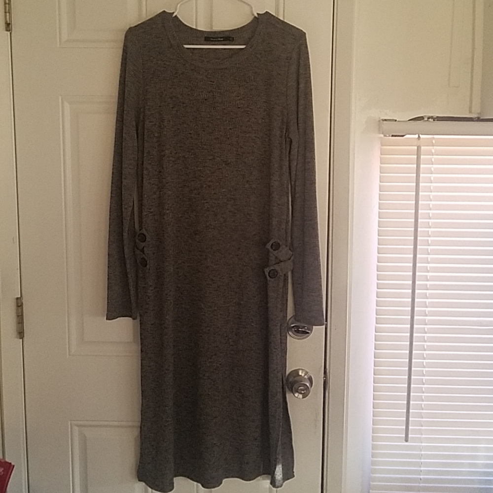 Long sweater dress